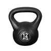 IVOL Kettlebell 12 Kg - Plástico - Para Uso Interior Y Exterior - Negro 2 IVOL Kettlebell 12 Kg - Plástico - Para Uso Interior Y Exterior - Negro -Musculación kettlebell 12 kg plastico para uso interior y exterior negro