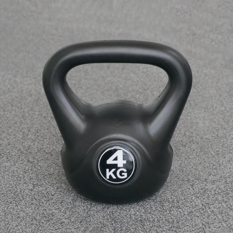 IVOL Kettlebell 4 Kg - Plástico - Para Uso Interior Y Exterior - Negro 4 IVOL Kettlebell 4 Kg - Plástico - Para Uso Interior Y Exterior - Negro - Imagen 2