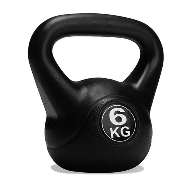 Virtufit Kettlebell - Cloruro De Polivinilo - 6Kg - Negro 3 Virtufit Kettlebell - Cloruro De Polivinilo - 6Kg - Negro