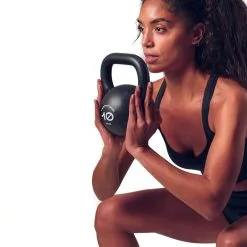 BODYTONE Kettlebell De Hierro Fundido 28kg Profesional -Musculación kettlebell de hierro fundido 28kg profesional 2