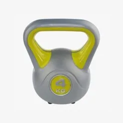 OZIO FITNESS Kettlebell Pesa Rusa Fit 4KG Con Asa Antideslizante.