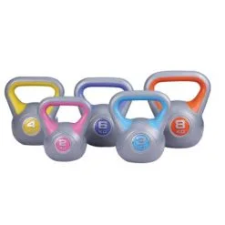 VIMAS SPORT Kettlebell Vinilo 6kg 7 VIMAS SPORT Kettlebell Vinilo 6kg -Musculación kettlebell vinilo 6kg 2