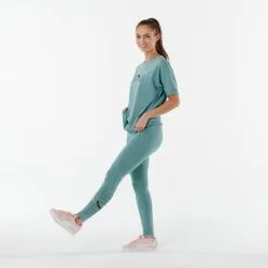 Leggings Fitness Puma Mujer Verde Algodón Largos