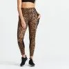Domyos Leggings Mallas Fitness Largos Talle Alto 120 Mujer Animal Print 2 Domyos Leggings Mallas Fitness Largos Talle Alto 120 Mujer Animal Print -Musculación leggings mallas fitness largos talle alto 120 mujer animal print