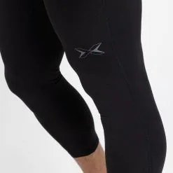 PICSIL Leggings Premium Hombre Negro -Musculación leggings premium hombre negro 2