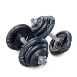 K-SPORT Mancuernas 34 Kg / Juego De 2 Mancuernas -Musculación mancuernas 34 kg juego de 2 mancuernas 1