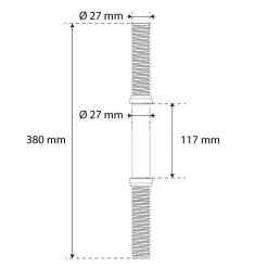 K-SPORT Mancuernas 34 Kg / Juego De 2 Mancuernas -Musculación mancuernas 34 kg juego de 2 mancuernas 4