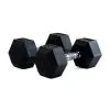 BODYTONE Mancuernas De Goma Hexagonales Profesionales 15Kg -Musculación mancuernas de goma hexagonales profesionales 15kg