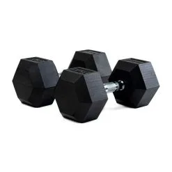 BODYTONE Mancuernas De Goma Hexagonales Profesionales 20Kg