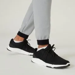 Pantalón Chándal Fitness Slim Hombre Domyos 540 Gris -Musculación pantalon chandal fitness slim hombre domyos 540 gris 2