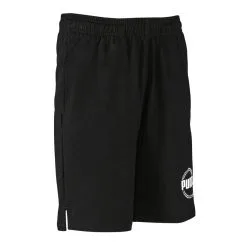 Pantalón Corto Short Puma Gimnasia Niño Y Niña Negro 11 Pantalón Corto Short Puma Gimnasia Niño Y Niña Negro -Musculación pantalon corto short puma gimnasia nio y nia negro 4