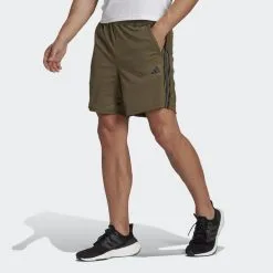 ADIDAS Pantalón Corto Train Essentials Piqué Training 3 Bandas