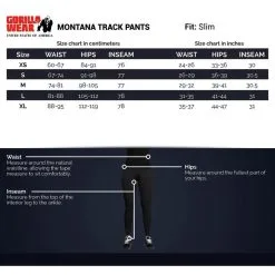 Pantalón Jogger Fitness Largo Mujer GORILLA WEAR Montana Negro -Musculación pantalon jogger fitness largo mujer gorilla wear montana negro 4