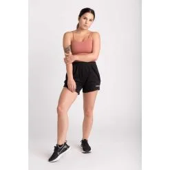 AESTHETIC WOLF Pantalones Cortos Ajustados - Terry Francés Negro 9 AESTHETIC WOLF Pantalones Cortos Ajustados - Terry Francés Negro -Musculación pantalones cortos ajustados terry frances negro 2