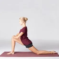 KIMJALY Pantalones Cortos Short Comfort Yoga Embarazada Ecofriendly Negro Gris