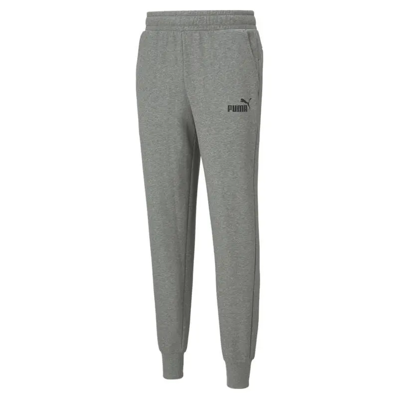 Pantalones Deportivos Essentials Logo Hombre PUMA Gris 3 Pantalones Deportivos Essentials Logo Hombre PUMA Gris
