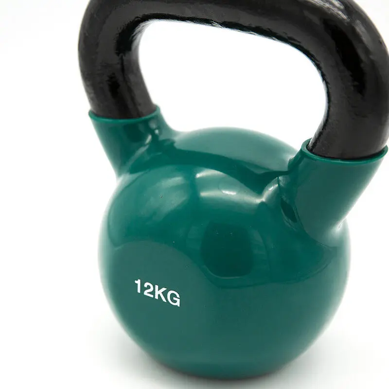 OZIO FITNESS Pesa Rusa Kettlebell Hierro Con Recubrimiento De Vinilo 12kg 4 OZIO FITNESS Pesa Rusa Kettlebell Hierro Con Recubrimiento De Vinilo 12kg - Imagen 2