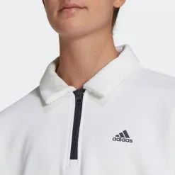 ADIDAS Polo Essentials Pinstripe Block Fleece Rugby -Musculación polo essentials pinstripe block fleece rugby 4