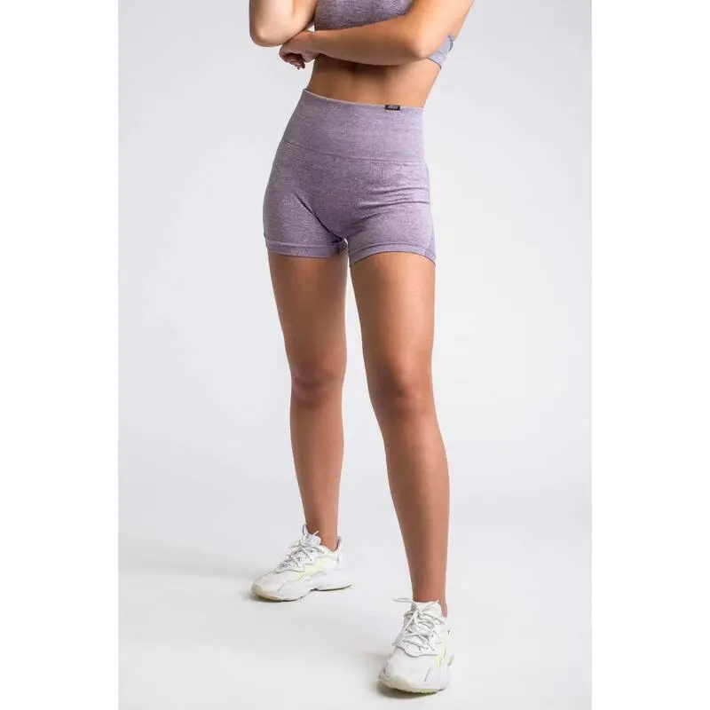 AESTHETIC WOLF Pulse Seamless Pantalones Cortos Fitness - Mujer - Lila 4 AESTHETIC WOLF Pulse Seamless Pantalones Cortos Fitness - Mujer - Lila - Imagen 2