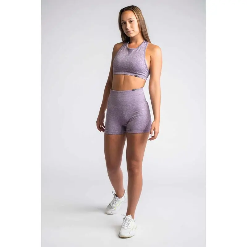 AESTHETIC WOLF Pulse Seamless Pantalones Cortos Fitness - Mujer - Lila 6 AESTHETIC WOLF Pulse Seamless Pantalones Cortos Fitness - Mujer - Lila - Imagen 4