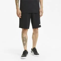 Shorts De Punto Essentials Hombre PUMA Negro -Musculación shorts de punto essentials hombre puma negro 1