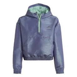 ADIDAS Sudadera Con Capucha Dance Loose Fit Woven Half-Zip -Musculación sudadera con capucha dance loose fit woven half zip 2