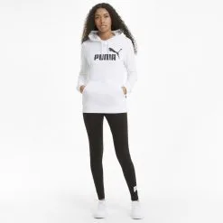 Sudadera Con Capucha Mujer Essentials Logo PUMA -Musculación sudadera con capucha mujer essentials logo puma 3