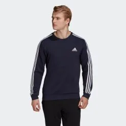 ADIDAS Sudadera Essentials French Terry 3 Bandas -Musculación sudadera essentials french terry 3 bandas 2