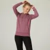 Sudadera Fitness Con Capucha Mujer Domyos 500 Uva 1 Sudadera Fitness Con Capucha Mujer Domyos 500 Uva -Musculación sudadera fitness con capucha mujer domyos 500 uva