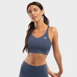 Musculación 12 Siroko Sujetador Deportivo Alto Impacto Pacemaker Blue