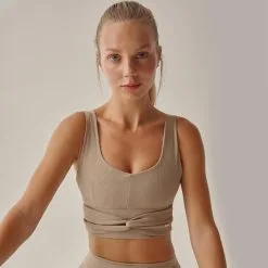 Top Deportivo Vera Sujecion Media De Mujer Black Limba