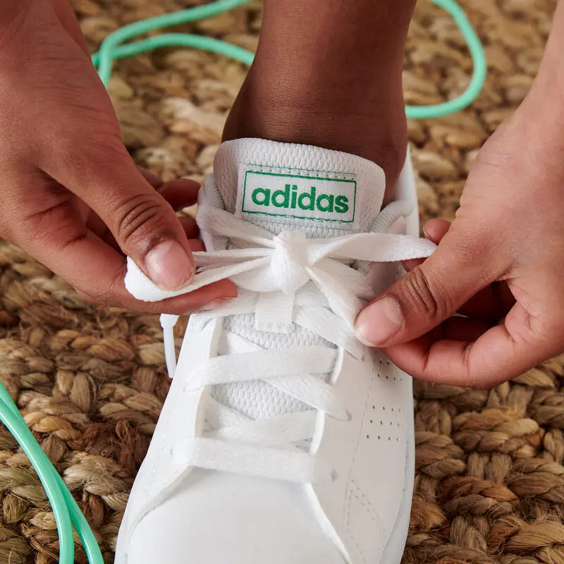 Zapatillas Con Cordones Niños Adidas Neo Advantage Blancas 4 Zapatillas Con Cordones Niños Adidas Neo Advantage Blancas - Imagen 2