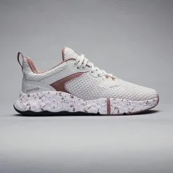 Zapatillas Fitness 520 Mujer Domyos Blanco Y Rosa